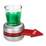 Vakarėlių žaidimas Relaxdays „Spin the Shot“, 1 pakuotė, 10 × 11,5 × 6 cm