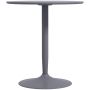 Dining table, 2-person, Grey, Ø70 × 75 cm