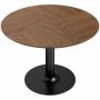 Dining table, round, Brown, Ø110 × 78 cm