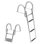 Boat ladder VEVOR 8331SH3, 3 steps, 45 × 10 × 34 cm