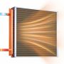 Water-to-air heat exchanger VEVOR C24×24, 746 × 605 × 89 mm