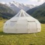 Палатка в форме колокола VEVOR ZJXYMGBXKZ-5M, 10–12 человек, Бежевый