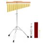 Varpo formos mušamasis instrumentas, 36 taktai, viena eilė, 61 × 61 × 83–116 cm