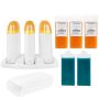 Wax depilation set "Valencia", 3 heaters, 5 waxes