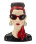 Vaza Woman Vase Hollywood B, 21 × 27 × 16 cm