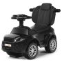 Važiuojamasis automobilis, 3 viename, juodas, 35 × 17 × 33 col