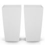 Pots VEVOR F4075W-WT, 2 pcs, White, 39 × 39 × 75 cm