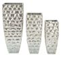 Vazų rinkinys Argy, 3 vnt, Ø 38,1 × 90,8 cm, Ø 30,5 × 75,6 cm ir Ø 24,5 × 62,2 cm