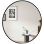 Mirror Homcom 61x1x61cm., black