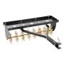 Lawn aerator VEVOR LASS002, towed, 83 × 82 × 30 cm