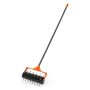 Lawn aerator VEVOR TI-027, 42 spikes, 179 × 41 × 19.5 cm