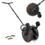 Lawn aerator VEVOR TI-038, 2 operating modes, 173 × 53 × 40 cm
