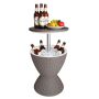 Vėsinimo stalas Relaxdays, 30 l, 48,5 × 82 × 48,5 cm