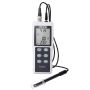 VEVOR pH meter, 0-14 pH, IP68 waterproof probe, portable, with temperature probe, 1.4 kg
