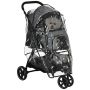 Dog stroller PawHut 83x55x101cm., black/gray