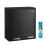 Virtuvės šiukšliadėžė SONGMICS LTB160, 2 × 30 l, Juoda, 59,1 × 36,5 × 62,7 cm