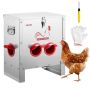 Chicken feeder VEVOR SS-00181, 6 feeding holes, 42.5 × 43 × 27.5 cm