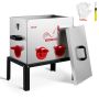 Chicken feeder VEVOR SS-00195, 6 feeding holes, 46.2 × 50.5 × 31.5 cm