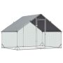 Chicken coop PawHut 300x200x200cm., silver color