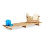 Vonios padėklas Relaxdays 10021555.0, 70 × 6 × 22 cm