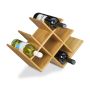 Vyno lentyna Relaxdays 10020324.0, 8 buteliams, 47 × 31,5 × 16,5 cm