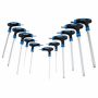 Bituxx screwdriver set, with "T" handles, 11 pcs.