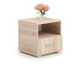 Nightstand Emi 40.5x37x40 cm, beige