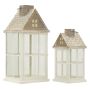 Žibintai Home, 2 vnt, 24,5 × 55 × 24,5 cm; 17 × 37,5 × 17 cm