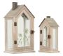 Žibintai Home Flower, 2 vnt, 18 × 13 × 36 cm / 12,5 × 8,5 × 25 cm