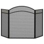 Fireplace guard Homcom 96x1x60cm., black