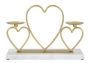 Žvakidė Hearts, 2 žvakėms, 30 × 20 × 9 cm