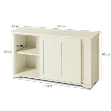 Spintelė 106,5x33x60cm., smėlio spalvos
