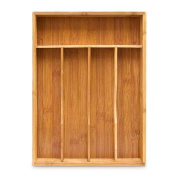 Stalo įrankių padėklas 4,5x25,5x34cm., šviesiai rudos spalvos