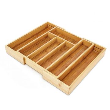 Stalo įrankių padėklas 5x29x34cm., šviesiai rudos spalvos