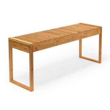 Prieškambario suoliukas 47x120x33cm., šviesiai rudos spalvos