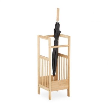 Skėčių stovas 64x25x26,5cm., šviesiai rudos spalvos