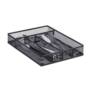 Stalo įrankių padėklas 5x23,5x31,7cm., juodos spalvos