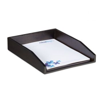 Лоток для бумаги 6,5х25х33,5 см., черный цвет.