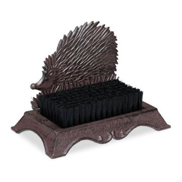 Щетка для обуви 17,5x24x14 см., коричнево-черная