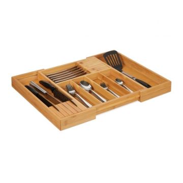 Stalo įrankių padėklas 5x33x43cm., šviesiai rudos spalvos