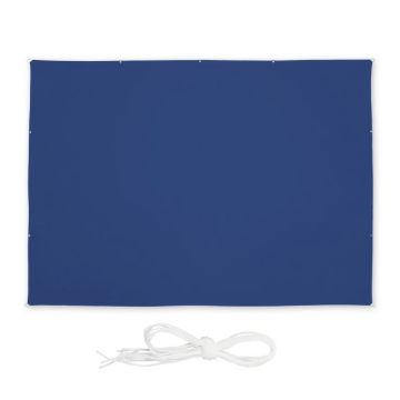Stačiakampis tentas nuo saulės 550x450cm., tamsiai mėlynos spalvos