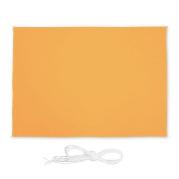 Stačiakampis tentas nuo saulės 550x450cm., geltonos spalvos