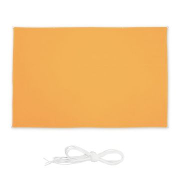 Stačiakampis tentas nuo saulės 400x200cm., geltonos spalvos