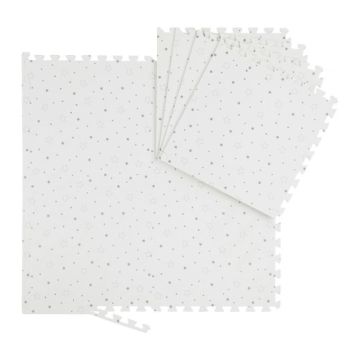 Игровой коврик "Delionė" 1x51x51см., серый/белый