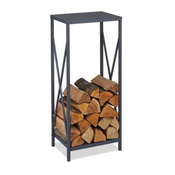 Stovas malkoms 80,5x34x25cm., pilkos spalvos