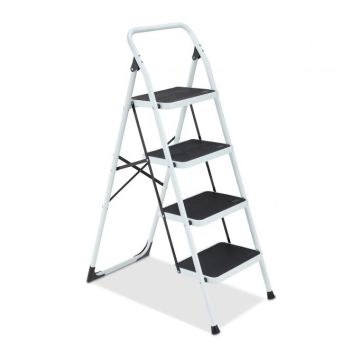 Buitinės kopečios 128x46,5x83,5cm., juodos/baltos spalvos