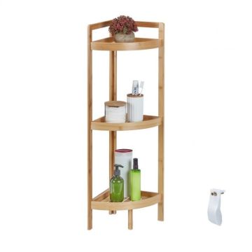 Pastatoma virtuvės lentyna 90x36,5x26cm., šviesiai rudos spalvos