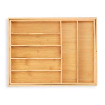 Stalo įrankių padėklas 5x34x44,5cm., šviesiai rudos spalvos