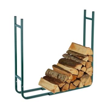 Stovas malkoms 90,5x120x20,5cm., tamsiai žalios spalvos