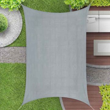Stačiakampis tentas nuo saulės 400x300cm., pilkos spalvos